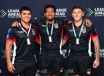 Jacob Halangahu, Cyrus Stanley-Traill and Leeroy Weatherall